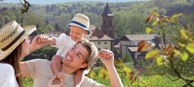 Familie Familie in der Natur