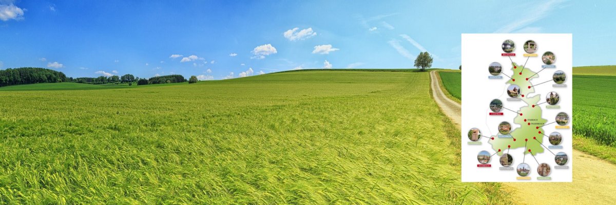 Karte der Verbandsgemeinde und deren Ortsgemeinden und der Stadt